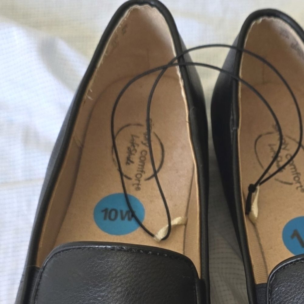 Life Stride Simply Comfort Ultra Size 10 Womens Loafer Shoe Black New - Picture 11 of 17